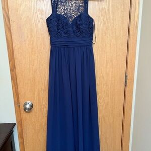 Saved by the dress Navy formal dress